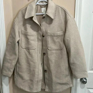 H&M oversized shirt  shacket